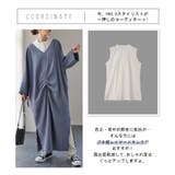 ワンピース ロングワンピース マキシワンピース レディース スリット スリット | HUG.U | 詳細画像20