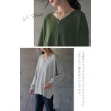 ニット レディース トップス スプリングニットニット 薄手 ニットソー セータ | HUG.U | 詳細画像6