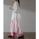 シャツワンピース シャツ バックスリット ロング ロングシャツ ワンピース チ | HUG.U | 詳細画像20 