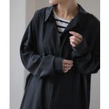 シャツワンピース シャツ バックスリット ロング ロングシャツ ワンピース チ | HUG.U | 詳細画像21 