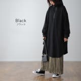 パーカー レディース パーカーワンピース スウェット ワンピース フーディー | HUG.U | 詳細画像10 