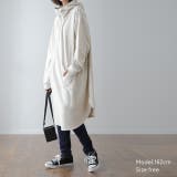 パーカー レディース パーカーワンピース スウェット ワンピース フーディー | HUG.U | 詳細画像16 