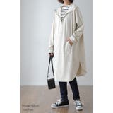 パーカー レディース パーカーワンピース スウェット ワンピース フーディー | HUG.U | 詳細画像3 