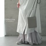 スカート ロング プリーツ シフォン レース ペチコート インナー レイヤー | HUG.U | 詳細画像19