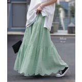 スカート ロングスカート レース ティアードスカート レーススカート マキシ丈 | HUG.U | 詳細画像13 