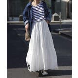 スカート ロングスカート レース ティアードスカート レーススカート マキシ丈 | HUG.U | 詳細画像23 