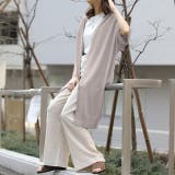 トープ | カーディガン 薄手 レディース 半袖 冷感 UV ロング トップス 羽織 サマ | HUG.U