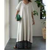オートミール | ワンピース レディース ロングワンピース ロング マキシワンピース Tシャツ | HUG.U