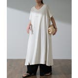 ホワイト | ワンピース レディース ロングワンピース ロング マキシワンピース Tシャツ | HUG.U
