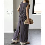 ワンピース マキシワンピース ロングワンピース ロング タンクトップ レイヤー | HUG.U | 詳細画像15 