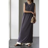 ワンピース マキシワンピース ロングワンピース ロング タンクトップ レイヤー | HUG.U | 詳細画像7 