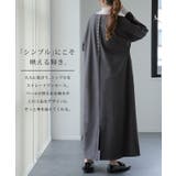 ワンピース Aライン ロングワンピース パール レディース 長袖 結婚式 パー | HUG.U | 詳細画像2 