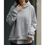 パーカー レディース トップス トレーナー スウェット 無地 コーデ スエット | HUG.U | 詳細画像22 