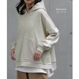 パーカー レディース トップス トレーナー スウェット 無地 コーデ スエット | HUG.U | 詳細画像23 