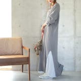 グレー | ワンピース ニットワンピース レディース ロングワンピース ロング 長袖 | HUG.U