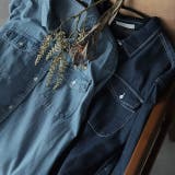 シャツワンピース デニム ロングシャツ デニムシャツワンピ シャツ レディース | HUG.U | 詳細画像24 