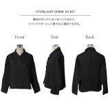 ジャケット デニム アウター プリーツ レディース Gジャン ジージャン ライ | HUG.U | 詳細画像21 