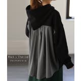 パーカー レディース  トップス 長袖 プルオーバー トレーナー スウェット | HUG.U | 詳細画像12 