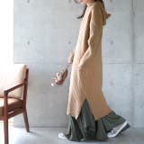 ハニーラテ | ニットワンピース ワンピース ニット リブニット ロングワンピース ロング ス | HUG.U