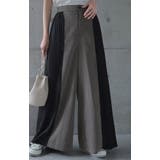 パンツ ワイドパンツ レディース プリーツ ボトムス フレア フレアパンツ ワ | HUG.U | 詳細画像14 