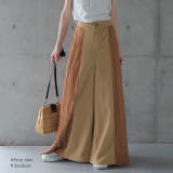 パンツ ワイドパンツ レディース プリーツ ボトムス フレア フレアパンツ ワ | HUG.U | 詳細画像24 