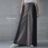 パンツ ワイドパンツ レディース プリーツ ボトムス フレア フレアパンツ ワ | HUG.U | 詳細画像8 