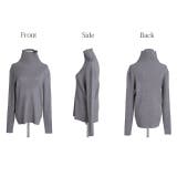 ニット タートルネック トップス  洗えるニット ハイネック レディース セー | HUG.U | 詳細画像22 