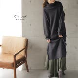 ワンピース レディース ニットワンピース ロングワンピース ニット タートルネ | HUG.U | 詳細画像10 