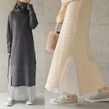 ワンピース レディース ニットワンピース ロングワンピース ニット タートルネ | HUG.U | 詳細画像19 