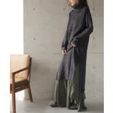 ワンピース レディース ニットワンピース ロングワンピース ニット タートルネ | HUG.U | 詳細画像5 