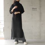 ワンピース レディース ニットワンピース ロングワンピース ニット タートルネ | HUG.U | 詳細画像9 