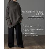 ニット レディース  タートルネック トップス ハイネック セーター ウール | HUG.U | 詳細画像2 