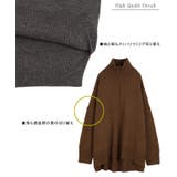 ニット レディース  タートルネック トップス ハイネック セーター ウール | HUG.U | 詳細画像20 