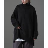 ニット レディース  タートルネック トップス ハイネック セーター ウール | HUG.U | 詳細画像5 