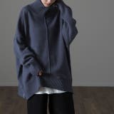 ミッドナイトブルー | ニット レディース  タートルネック トップス ハイネック セーター ウール | HUG.U