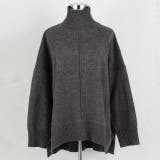 ニット レディース  タートルネック トップス ハイネック セーター ウール | HUG.U | 詳細画像26 