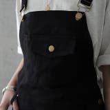 サロペット スカート レディース サロペットスカート ワンピース ロングワンピ | HUG.U | 詳細画像4 