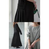 ロングワンピース プリーツ ワンピース レディース ロング 長袖 ワンピ Aラ | HUG.U | 詳細画像20 