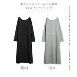 ロングワンピース プリーツ ワンピース レディース ロング 長袖 ワンピ Aラ | HUG.U | 詳細画像22 