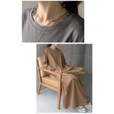 ワンピース レディース 長袖 ロング ロングワンピース マキシ マキシワンピー | HUG.U | 詳細画像17 