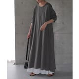 ワンピース レディース 長袖 ロング ロングワンピース マキシ マキシワンピー | HUG.U | 詳細画像6 