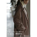チェスターコート レディース アウター コート ロング 黒 ロングコート ベー | HUG.U | 詳細画像13