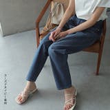 デニム パンツ ボトムス レディース スラウチパンツ テーパード テーパードパ | HUG.U | 詳細画像14 