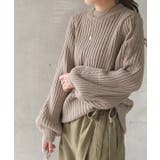 「ぽわん袖。」優しい表情を繕う上質ニット ニット レディース | HUG.U | 詳細画像15