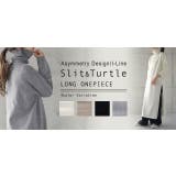 ニットワンピース レディース ワンピース ニット タートルネック ニットワンピ | HUG.U | 詳細画像25 
