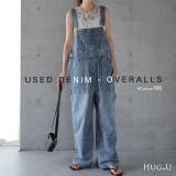 サロペット オーバーオール オールインワン レディース デニム 大きいサイズ | HUG.U | 詳細画像1 