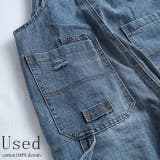 サロペット オーバーオール オールインワン レディース デニム 大きいサイズ | HUG.U | 詳細画像20 