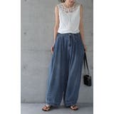 パンツ デニム レディース デニムパンツ 体型カバー ジーンズ ボーイフレンド | HUG.U | 詳細画像23 