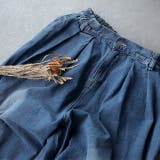 パンツ デニム レディース デニムパンツ 体型カバー ジーンズ ボーイフレンド | HUG.U | 詳細画像7 