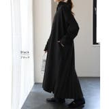 ワンピース レディース シャツワンピース 長袖 ロング プリーツ ロングワンピ | HUG.U | 詳細画像12 